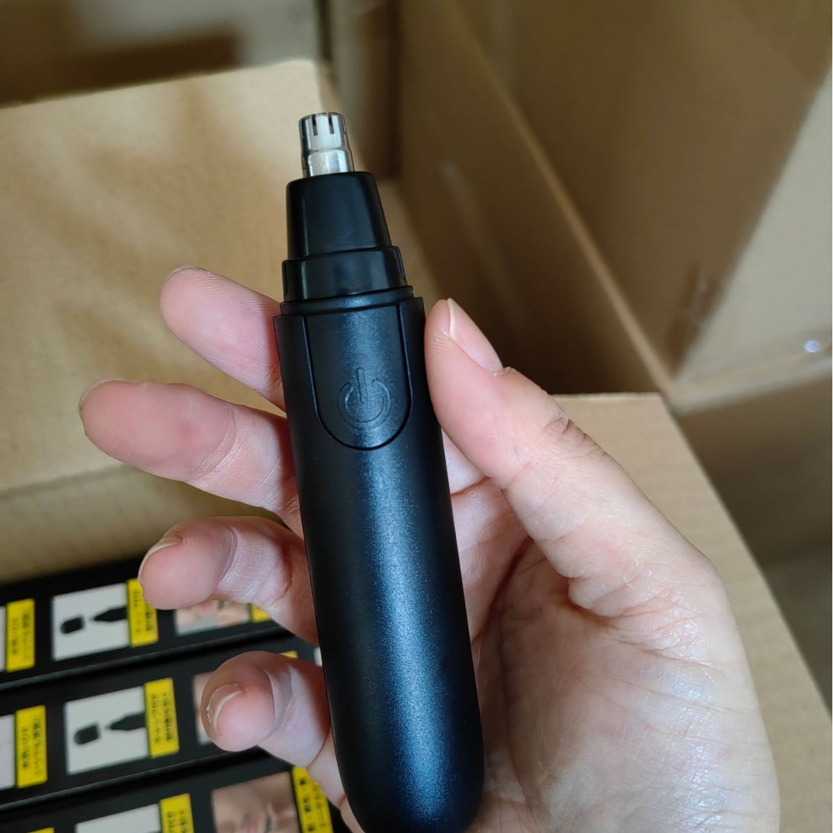 Cortador de pelo nasal eléctrico recargable para hombres tijeras de eliminación de pelo nasal para mujeres afeitarse