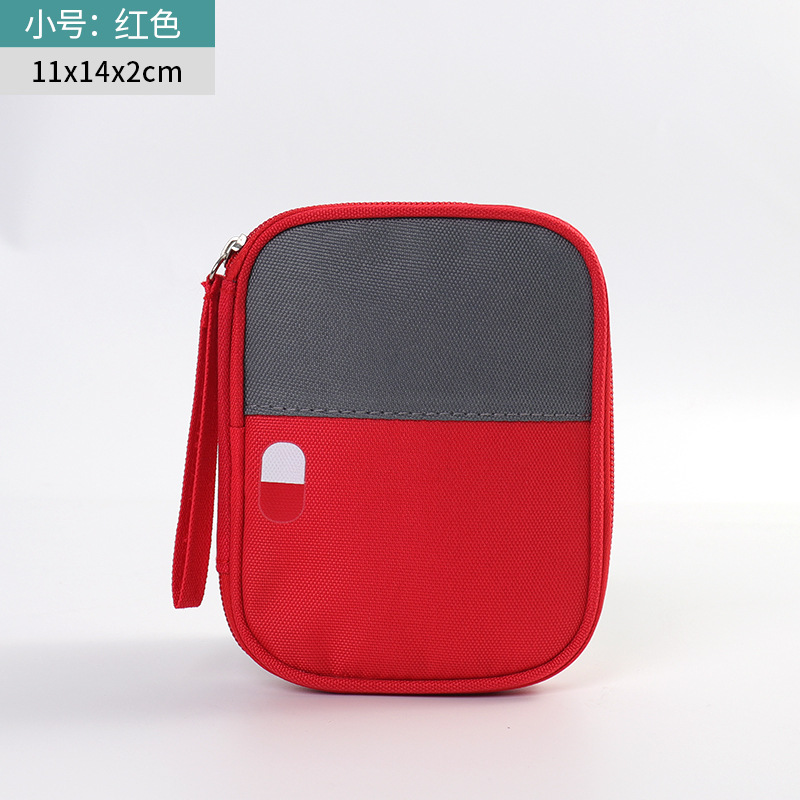 Caja de medicina del hogar bolsa de primeros auxilios portátil al aire libre prevención de epidemias bolsa médica bolsa de medicina de viaje Portátil Bolsa de almacenamiento de emergencia