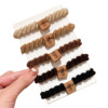 Elastic hair rope, high quality durable hair accessory, light luxury style, no hair damage