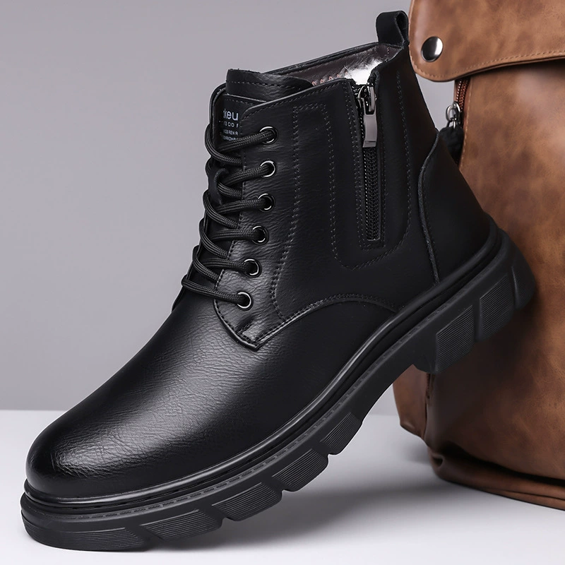 Сапоги Martin мужские 2024 осенние новые бархатные, чтобы согреться