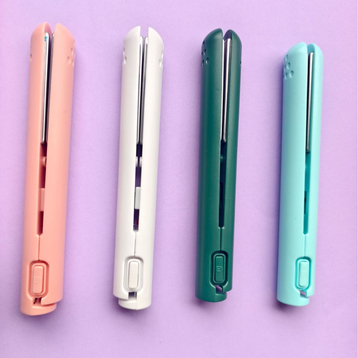 Cross-border foreign trade wireless charging hair curler straight roll dual-use portable hair straightener outdoor straightening USB splint