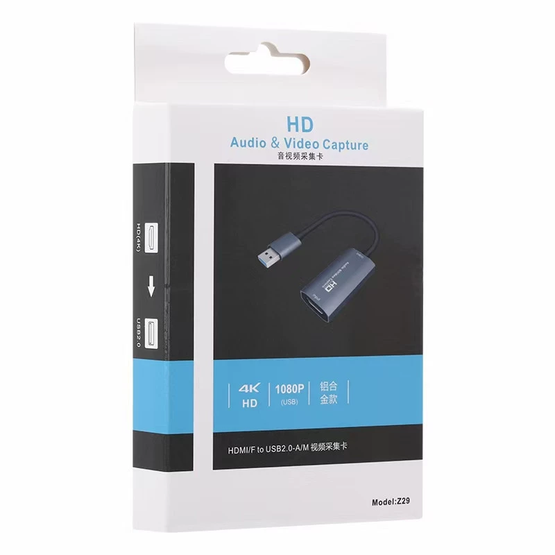 Кросс-бордер HDMI HD Видео коллекционная карта Компьютер игра живой 4K HD до USB 2.0 захват