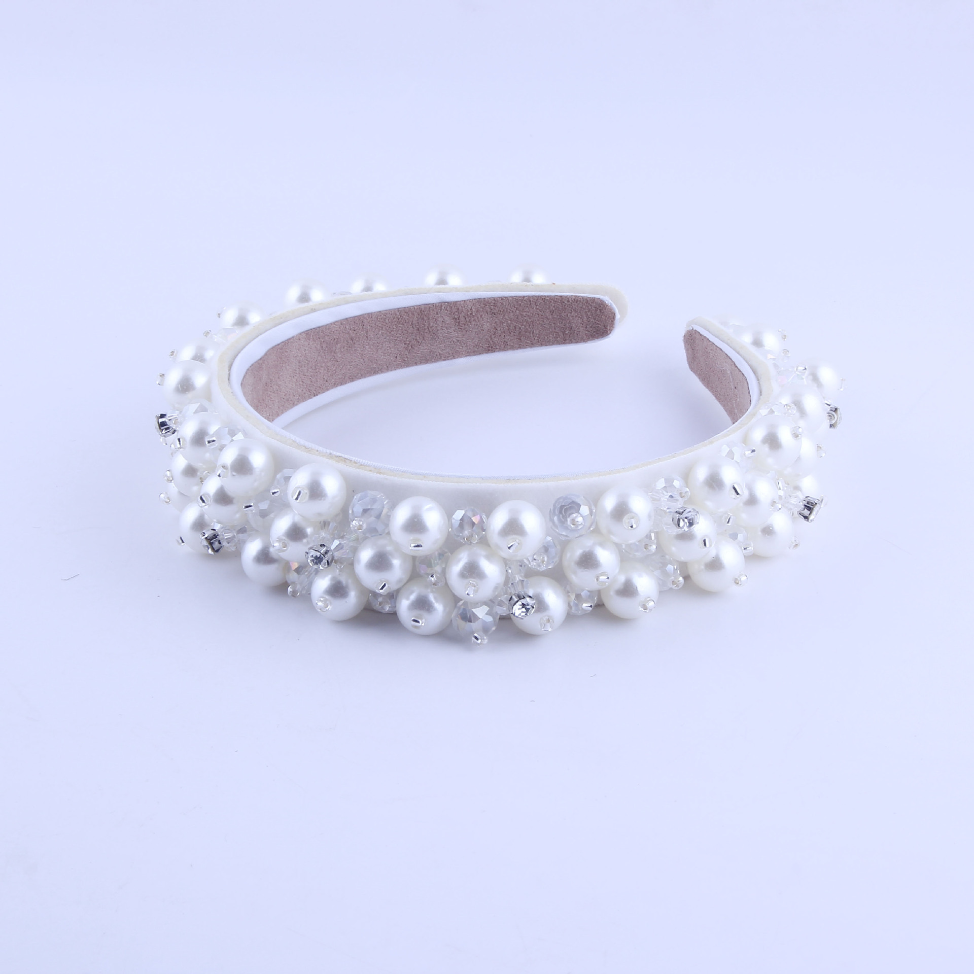 New Fashion Baroque Pearl-studded Headband display picture 4