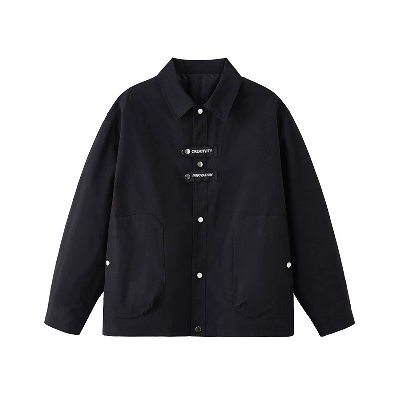 Jacket, men's warm jeans, 2023 collection, oversize