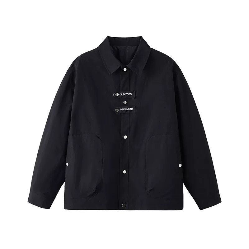 Jacket, men's warm jeans, 2023 collection, oversize