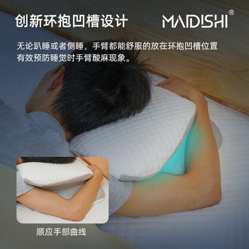 New Space Memory Foam Butterfly Pillow, Cervical Support, Slow Recovery Pillow Core, Hotel Pillow, Amazon Pillow