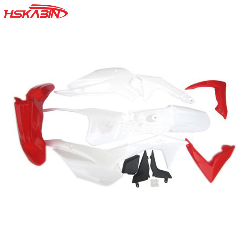 Factory Direct Sales Off-Road Motorcycle Crf110 Car Shell Plastic Parts Front Fender Rear Fender Appearance