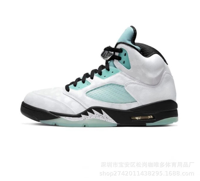 莆田靴 AJ5High バスケットボールシューズバックルシュラフ川メープルホワイトセメントアイスブルーエアクッション工場クロスボーダー男性と女性のスポーツ|undefined