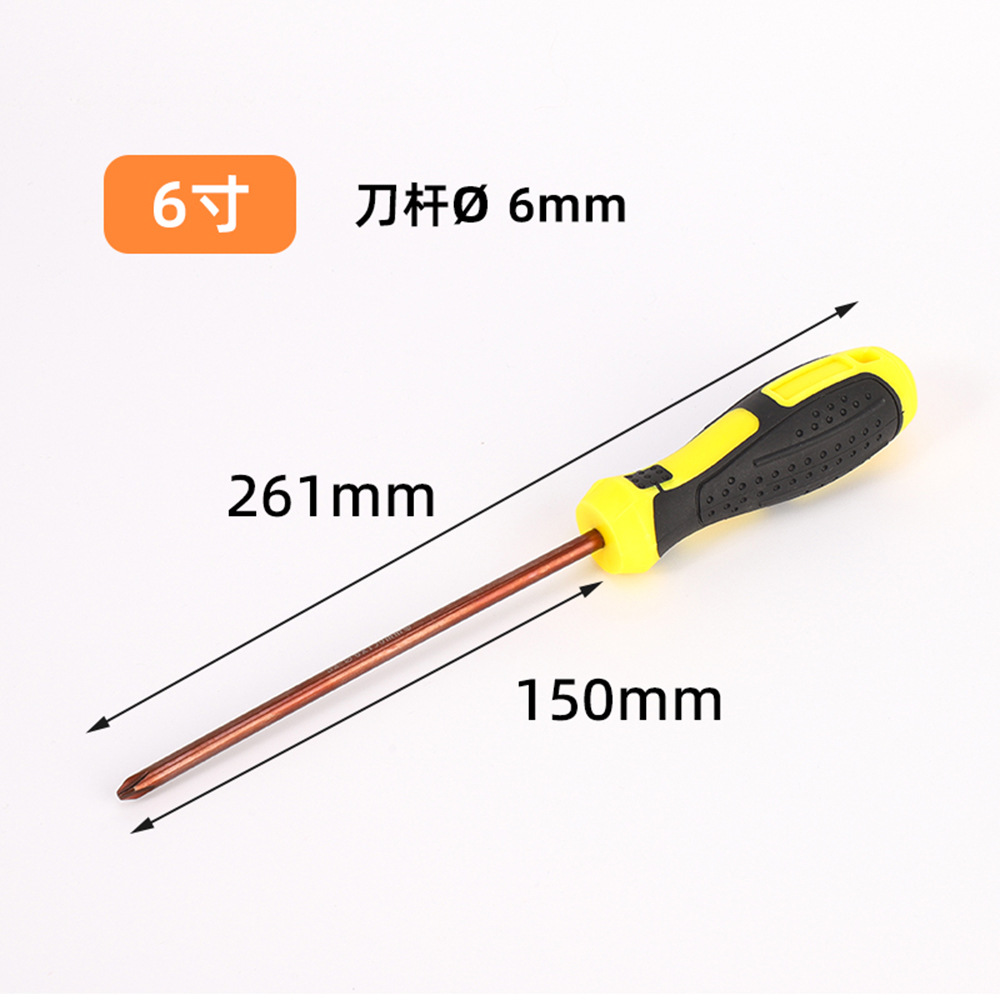 Fábrica directa venta de destornilladores manuales cruz de tornillo magnético de grado industrial al por mayor portátil práctico grado industrial