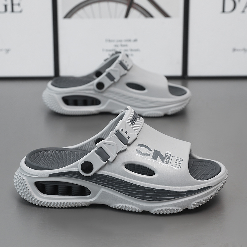 Sandali estivi di alta qualità, eleganti e alla moda con suola morbida, sandali casual da uomo per tutti i giorni, antiscivolo, resistenti all'usura, ideali per la spiaggia e per attività all'aperto._voghion.com