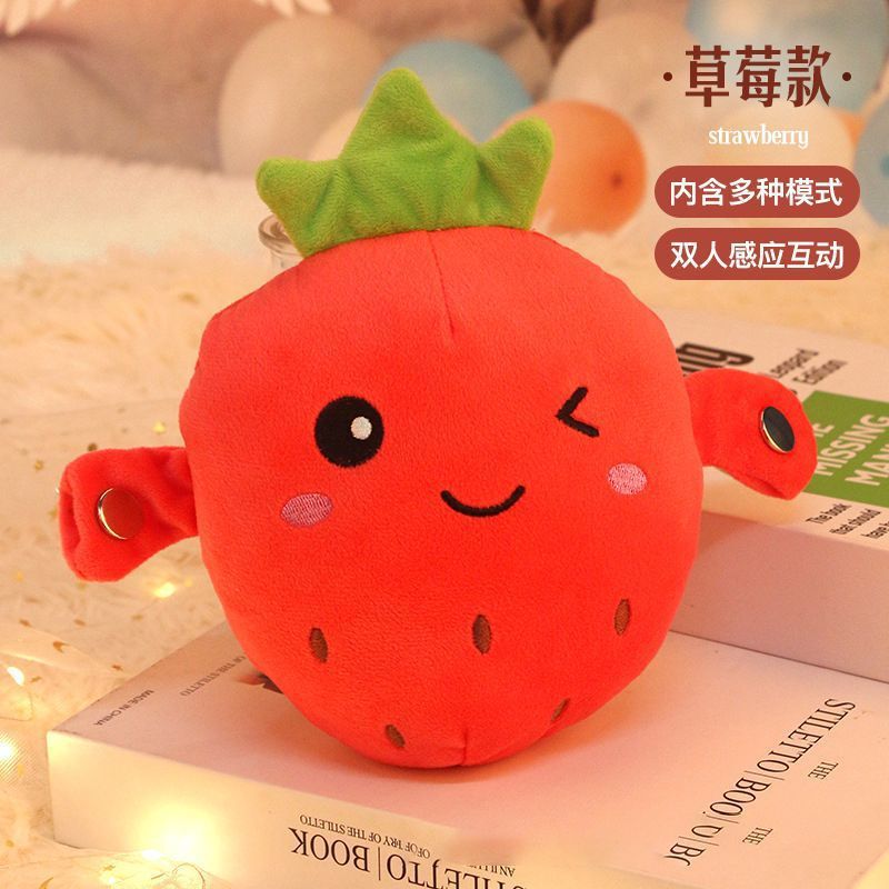 Banana Doll Sensor Rhythm Piano Fruit New and Strange Music Couple Interactive Piano Toy Decompression Doll Wholesale