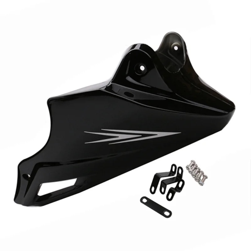 Suitable for Honda HONDA MSX125SF silver steel monster lower air deflector engine cover modification accessories