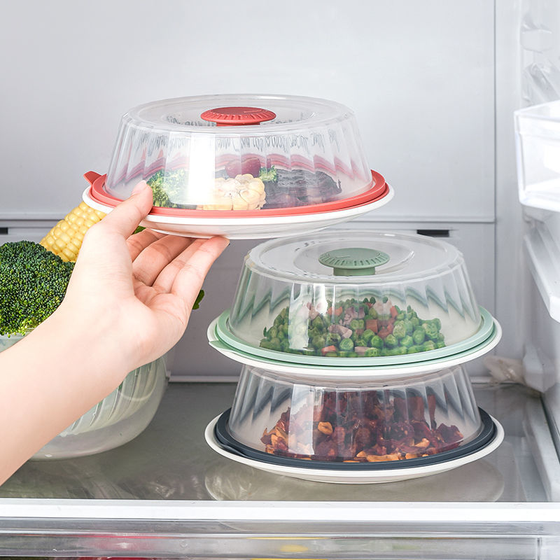 Fresh keeping Fresh keeping Cover bowl household Plastic lid Refrigerator circular Microwave Oven heating Anti-oil
