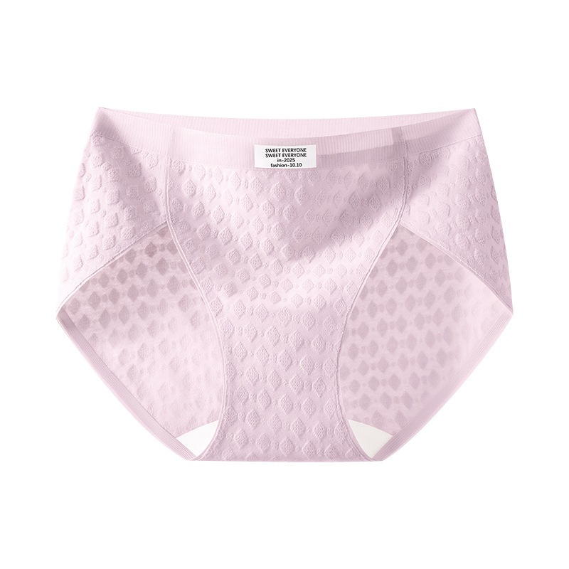 Algodón puro grado 10A entrepierna antibacteriana entrepierna de algodón puro entrepierna sin costuras transpirable con horquilla alta y sin piernas