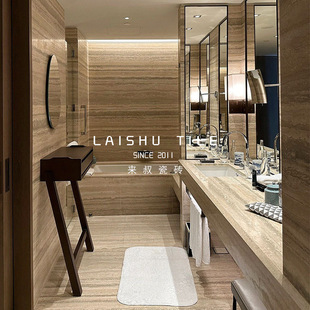 Modern Retro Classic Matte High-Grade Travertine Floor Tiles Bathroom Tiles Bar Lobby Wall Background Wall Marble
