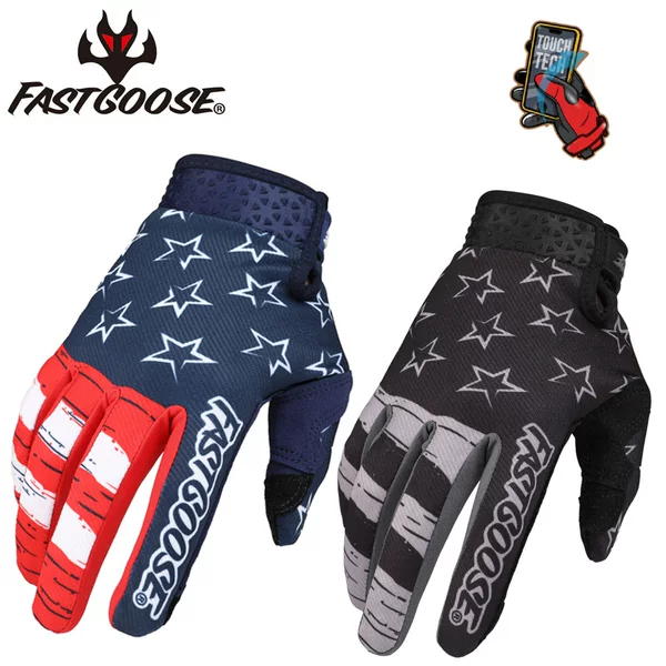 Fastgoose Thin Touch Screen Long Finger Motorcycle Racing Gloves