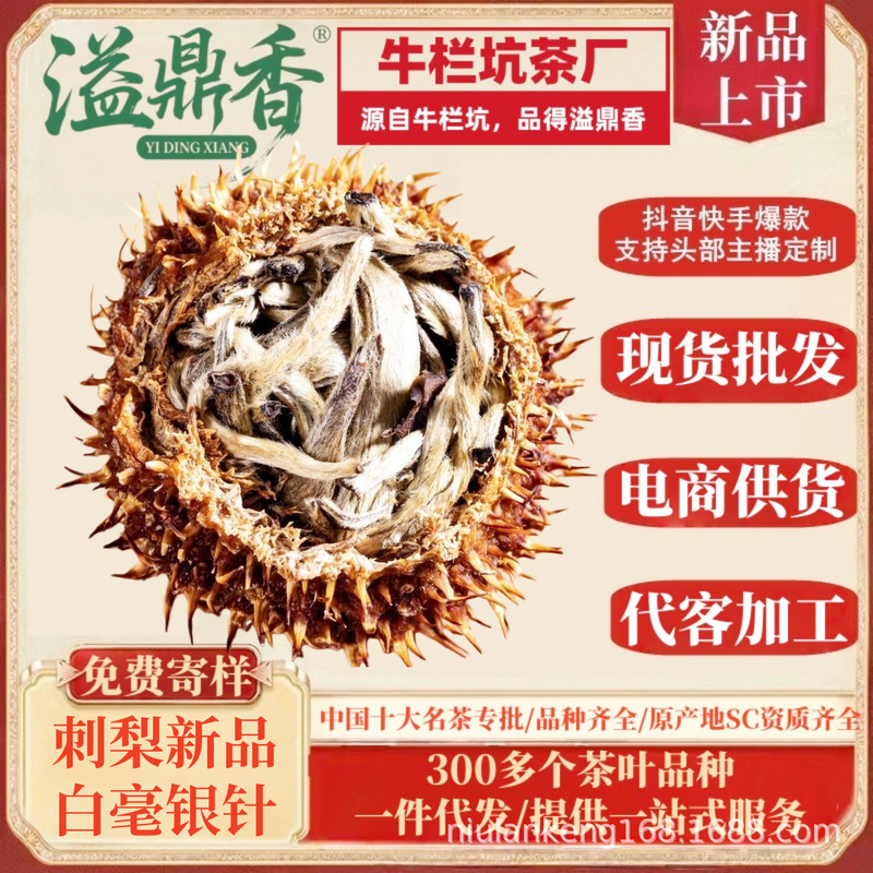 Yidingxiang Yunnan Guizhou Prickly Pear Silver Needle White Tea Fruit Tea Vitamin Vc Tea Prickly Pear New Black Tea New Tea Milk
