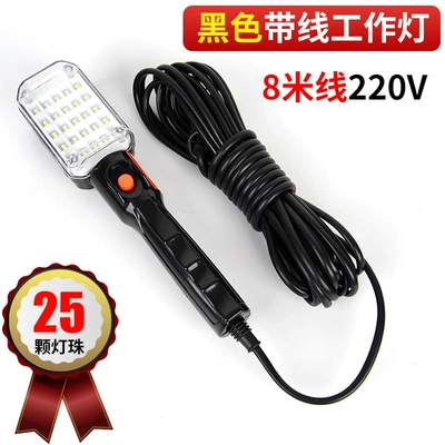İşçi projektorları: inspection lights, auto repair magnetic strong - standard-high-brightness-25-bead-model-with-wire-plugs-into-220v-power-supply