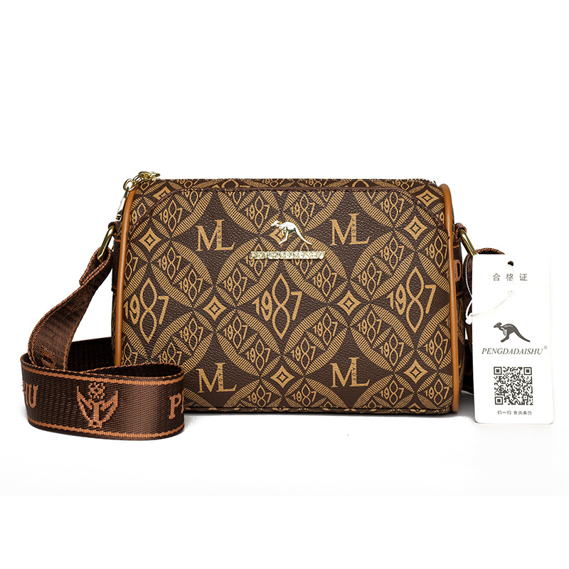 Bolso de moda versátil, bolso de hombro, bolso de almohada de verano de alta calidad, bolso de mujer retro europeo y americano, bolso de hombro de moda