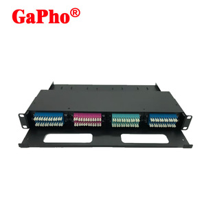 1U Fiber Optic Distribution Frame 48-Core/96-Core Mpo/Mtp - Built-In 4* Fiber Optic Box Module (Empty Shell) Fiber Optic Cable