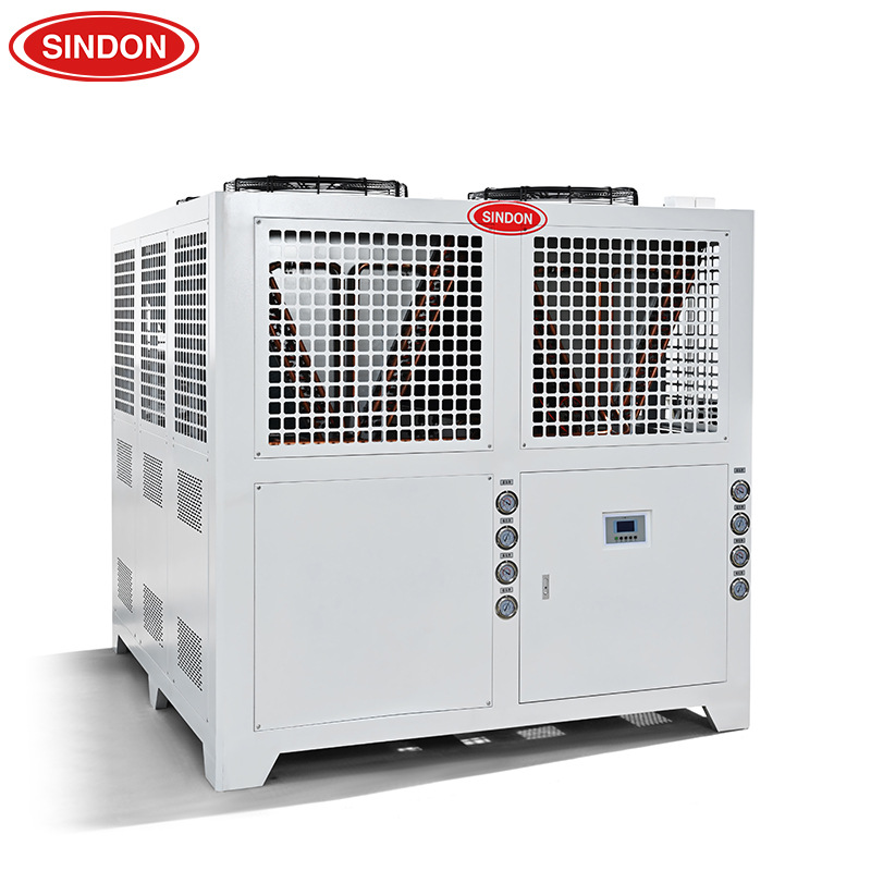 50HP制冷工业冷水机 吹膜注塑制冷机 模具降温水循环风冷式冰水机