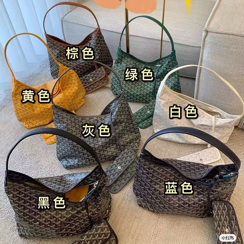High-End Large-Capacity Goya-Style Dog-Tooth Hobo Underarm Bag for Women, Single-Shoulder Hobo Bag, Shopping Tote, Printed Bucket Bag High-End Large-Capacity Goya-Style Dog-Tooth Hobo Underarm Bag for Women, Single-Shoulder Hobo Bag, Shopping Tote, Printed Bucket Bag