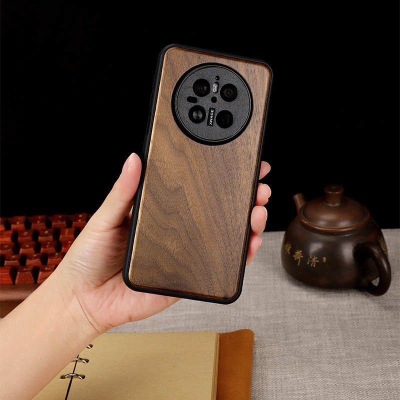 Suitable for Huawei Mate70 Pro Walnut Wood Phone Case, Natural Wood Phone Cover, Mate80 Pro+ Anti-Drop Full Protection Suitable for Huawei Mate70 Pro Walnut Wood Phone Case, Natural Wood Phone Cover, Mate80 Pro+ Anti-Drop Full Protection