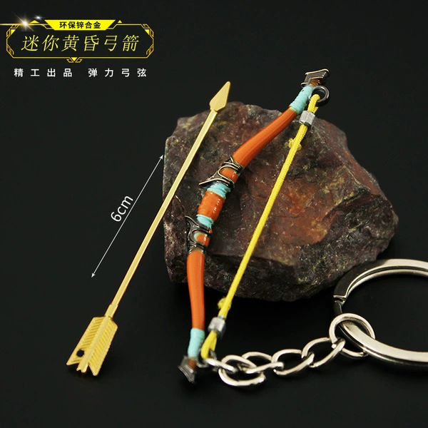 Bow and arrows, 6cm