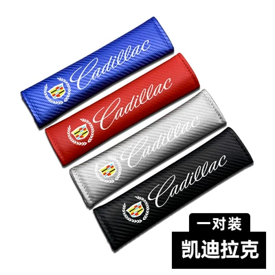 Seat belt shoulder pad: Belt Protector, Decorative Car Shoulder - cadillac-a-pair