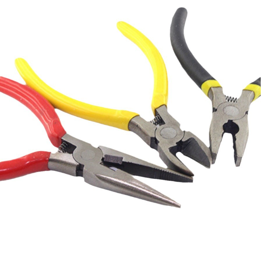 Fabricantes de alicates de 4,5 pulgadas mini alicates DIY mini alicates puntiagudos alicates diagonales alicates curvados alicates superiores