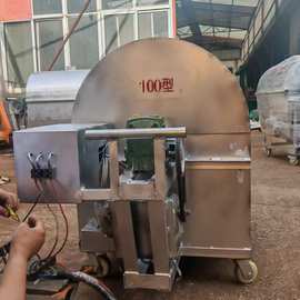 大型辣椒玉米翻炒机图片 煤气柴火翻炒机视频 新疆多功能炒货机