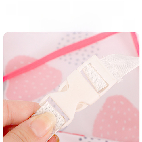 Baby one-piece dining table cover, waterproof spring and summer thin children's cover-up, eating clothes apron, food pouch, reverse dress