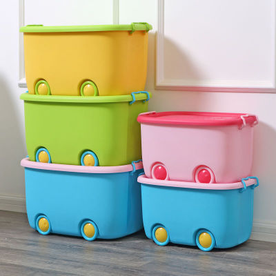 Storage cabinet Clamshell Outsize children Toys Storage box Plastic clothes baby Finishing Box Storage case