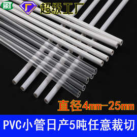 跨境专供pvc透明塑料圆管 白色空心管宠物帐篷支架汗蒸房支撑配件
