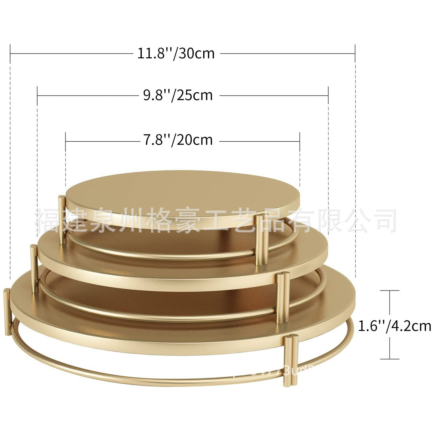 Transfronterizos Amazon temu postre estante de exhibición bandeja de pasteles estante de pasteles de cumpleaños decoración pasteles