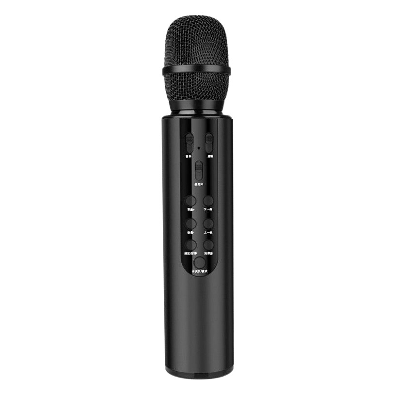 Venta al por mayor transmisión en vivo MICRÓFONO INALÁMBRICO M6 portátil Bluetooth audio micrófono integrado familia TV teléfono móvil karaoke Bao