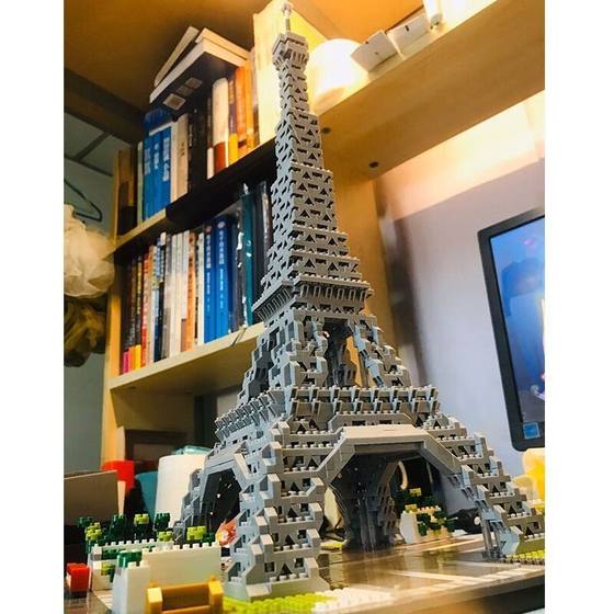 [manufacturer Wholesale] [new Season] Compatible with Lego Building Blocks, Paris Tower, Huge High-difficulty Assembling Toys