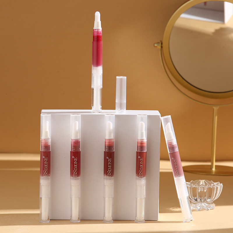 Sexy Solid Color Plastic Lip Glaze display picture 8
