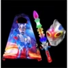 Tiga + Ultra Sword + Color Printed Cloak