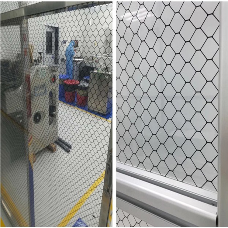 Anti-static transparent black curtain PVC dust-free