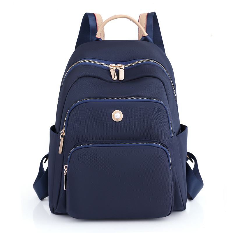 Comercio exterior al por mayor 2022 invierno nuevo estilo casual mujer Oxford mochila simple y versátil mochila para computadora de gran capacidad