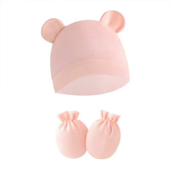 Fuchsia double-sided gloves, on elastic band