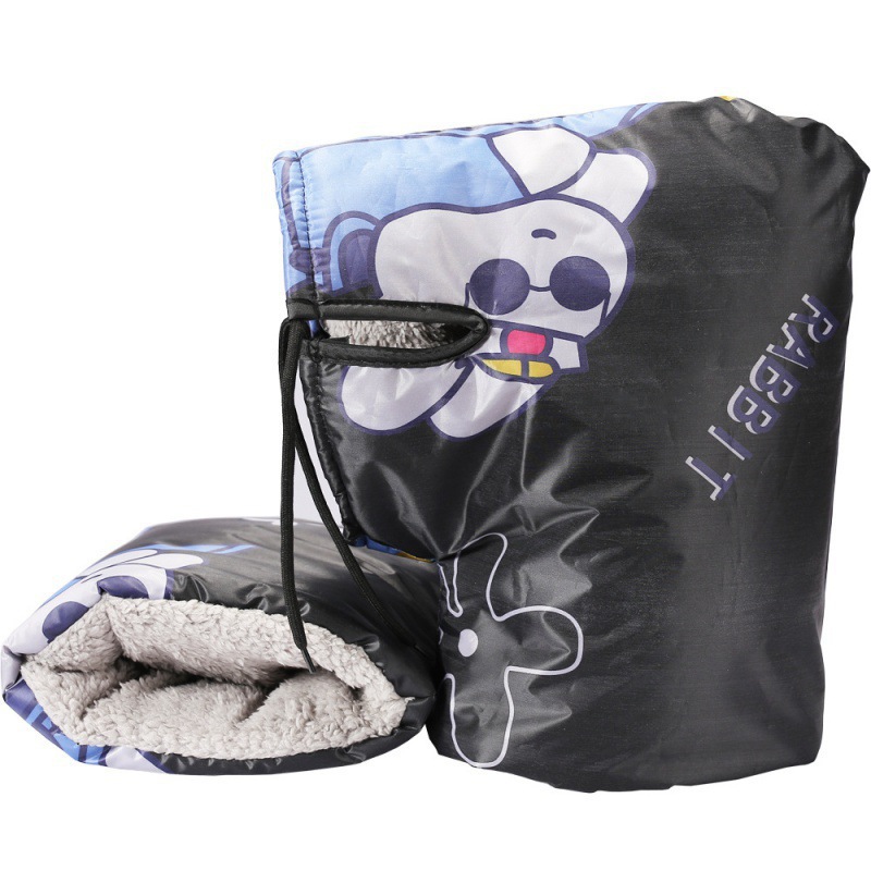 검은 토끼(두꺼운 큰 입 모델)