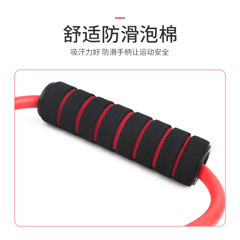 家用健身运动开肩颈美背扩胸拉伸多功能训练瑜伽弹力带8字拉力器