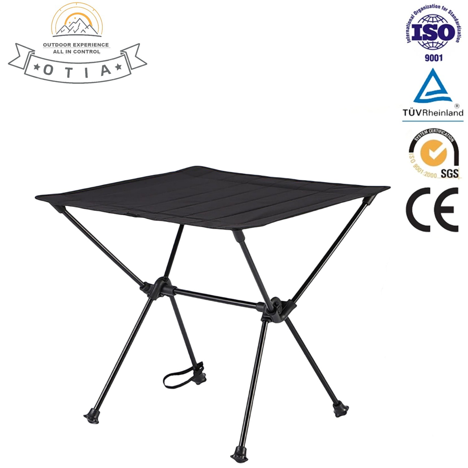 Outdoor aluminum alloy folding table Oxford cloth portable multi…