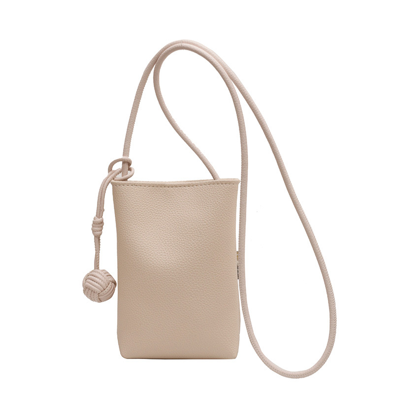 Bolso de mujer, estilo nicho, mini bolso, nuevo estilo, bolso sencillo e informal para teléfono móvil, moda coreana, bolso cruzado versátil