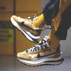 莆田华夫三代3.0联名解构休闲老爹鞋Sacai2.0增高男女运动跑步鞋