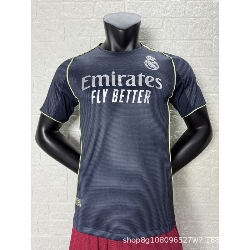2526 プレーヤーズエディション 半袖サッカーユニフォーム 125周年記念 ジョイント バルセロナ レアルマドリード ACクラブ プレーヤージャージ|undefined