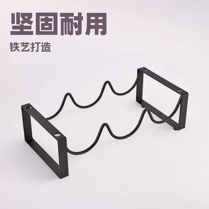 欧式简约三瓶红酒架 家用酒吧可叠装铁艺酒瓶架红酒架家用