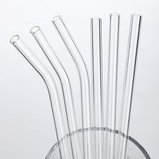 玻璃吸管非一次性耐热吸管透明水杯子吸管女学生韩版长吸管批发